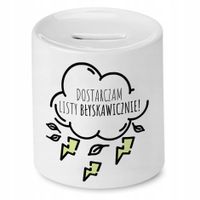 Skarbonka Dla Listonosza Dostarczam Błyskawicznie Z Nadrukiem Ze Zdjęciem