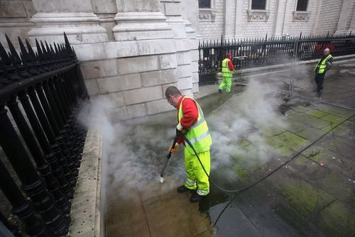 PŁYN DO MYCIA KOSTKI BRUKOWEJ PLANDEK ELEWACJI Z PLAM OLEJU 5L SKUTECZNY na Arena.pl