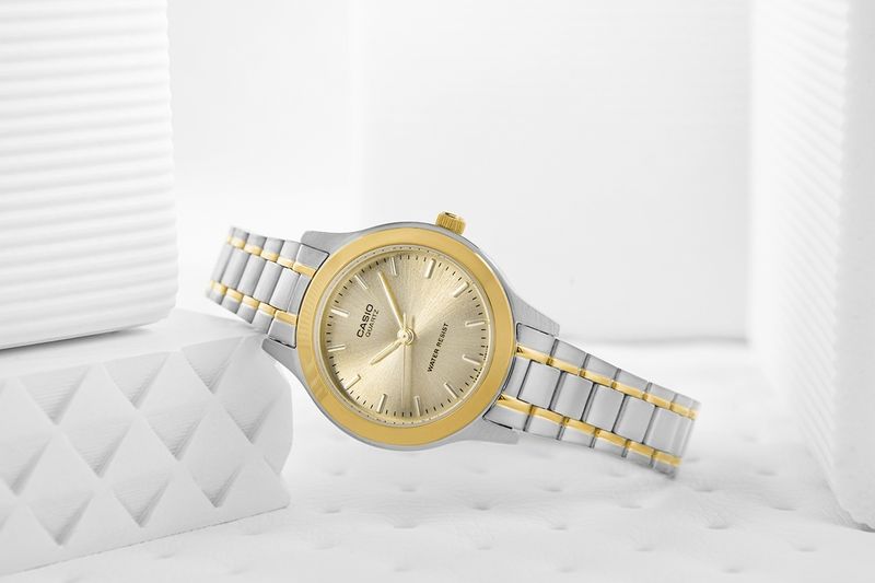 zegarek damski casio ltp-1128g-9ardf + box zdjęcie 5