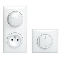 Celiane with Netatmo Legrand 067700 - zestaw startowy podstawowy (gniazdo control, łącznik bezprzewodowy wyjście/powrót) BIAŁY