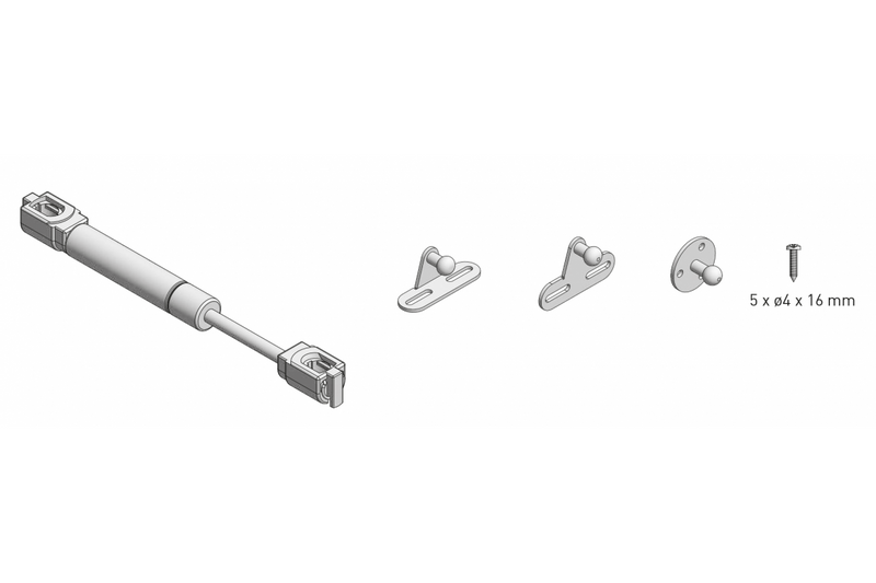 Podnośnik gazowy MINI 60N zdjęcie 3