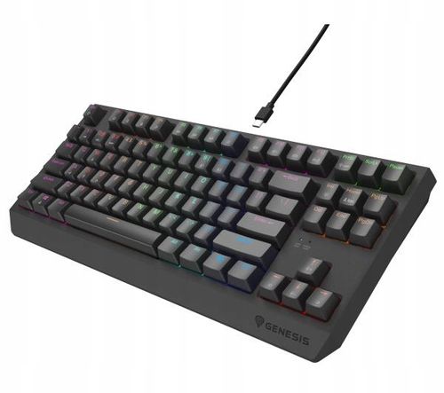Klawiatura mechaniczna Genesis Thor 230 TKL Lite Outemu Red USB RGB na Arena.pl