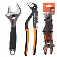 Szczypce Nastawne Klucz Szwedzki Nastawny 9031 Bahco 8224 ERGO Komplet