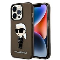 Karl Lagerfeld KLHCP14LHNIKTCK iPhone 14 Pro 6,1" czarny/black hardcase
