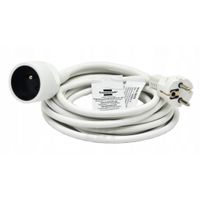 Przedłużacz Brennenstuhl 5m H05VV-F 3G1,5 Biały Kabel z Uziemieniem IP20