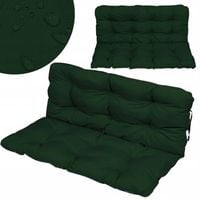 Wodoodporna poduszka ogrodowa miękka poducha na ławkę huśtawkę 120x60x50cm