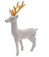 RENIFER OZDOBNY DEKORACJA JELONEK GLAMOUR 23 cm
