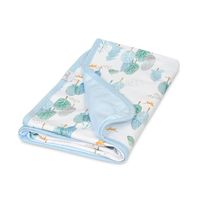 MATEX Kocyk BAMBOO bambusowy-dwustronny 75x100 TB0347_B10 Las WYPRZEDAŻ