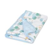 MATEX Kocyk BAMBOO bambusowy-dwustronny 75x100 TB0347_B10 Las WYPRZEDAŻ