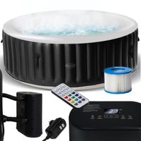 Jacuzzi Basen Ogrodowy Spa Corciano Okrągłe 180 x 66 cm Hydromasaż