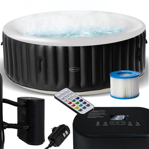 Jacuzzi Basen Ogrodowy Spa Corciano Okrągłe 180 x 66 cm Hydromasaż na Arena.pl