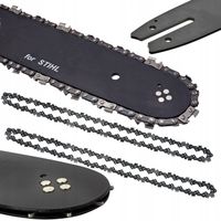 PROWADNICA 14 + DWA ŁANCUCHY 3/8" 1,3mm 50