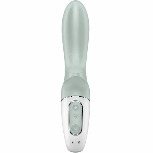satisfyer air pump booty 3 szarozielony - anatomiczny model na Arena.pl