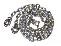 Zestaw łańcuchów Do Mocowania Huśtawek Stal Nierdzewna Mocne Łańcuchy 1,8 m