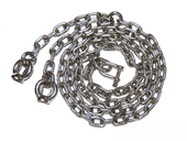 Zestaw łańcuchów Do Mocowania Huśtawek Stal Nierdzewna Mocne Łańcuchy 1,8 m