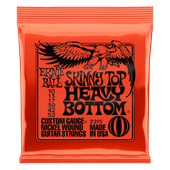 Struny do gitary elektrycznej Ernie Ball 2215 Heavy Slinky Nickel 10-52
