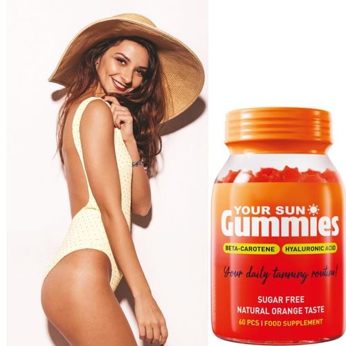 Your Sun Gummies Żelki do Opalania na Słońce Beta-Caroten Pomarańcza 60 szt na Arena.pl
