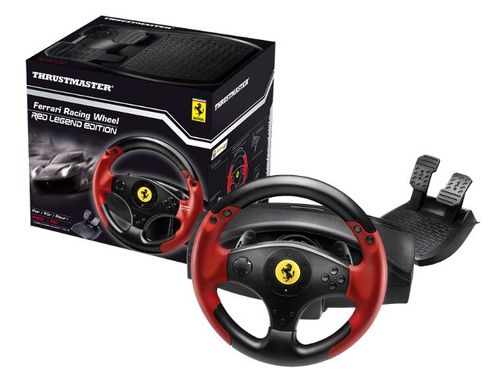 Kierownica Thrustmaster Ferrari Racing Wheel Red Legend PC PS3 na Arena.pl