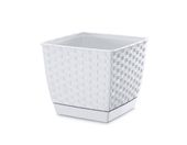 doniczka ratolla square - biały - pp-drlk145b