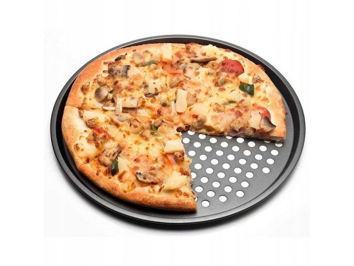 Blacha forma do pieczenia pizzy blaszka taca 33cm zdjęcie 5