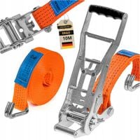 Pasy Transportowe ERGO 10M 5T 50MM Pas Transportowy z Napinaczem TUV GS