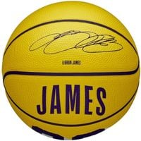 Piłka Wilson NBA Player Icon LeBron James Mini Ball WZ4027701XB 3