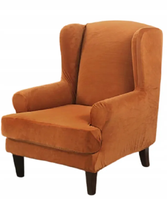 ELASTYCZNY POKROWIEC FOTEL USZAK WELUR 80/90/120