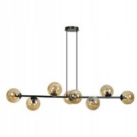 LAMPA WISZĄCA EMIBIG ROSSI 876/8 MIODOWY / CZARNY