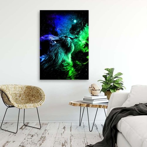 Deco Panel, Abstrakcyjny obraz kota 40x60 na Arena.pl