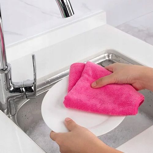 10x ŚCIERKA ŚCIERECZKA Z MIKROFIBRY MIĘKKA 30x30cm UNIWERSALNA JAKOŚĆ 10szt na Arena.pl