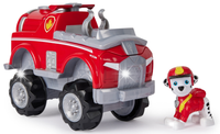 PSI PATROL POJAZD Z DŻUNGLI JUNGLE MARSHALL + FIGURKA CZERWONA PAW PATROL