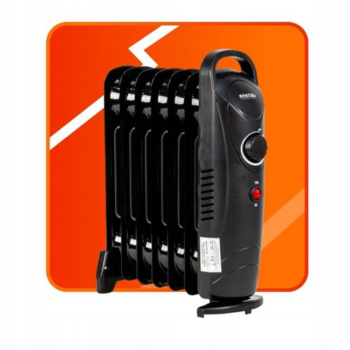 GRZEJNIK ELEKTRYCZNY 700 WATT OLEJOWY 7 ŻEBEREK TERMOSTAT ŻEBERKOWY OLEJAK na Arena.pl