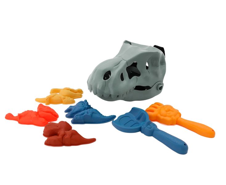 zabawki do piaskownicy Dino Trap - szary zdjęcie 1