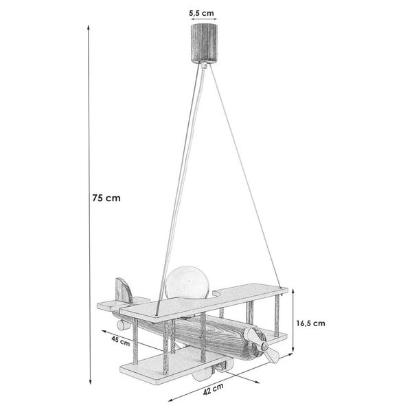 Samolot duży granatowo-biało-czerwony zdjęcie 4