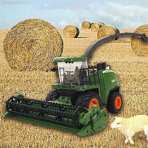 TRAKTOR ZDALNIE STEROWANY CIĄGNIK Z PRZYCZEPĄ RC na PILOTA 2W1 na Arena.pl