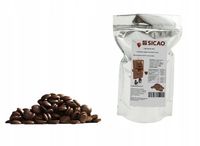 NAJLEPSZA Czekolada GORZKA 1 KG do fontann fondue Sicao 54,1% kakao