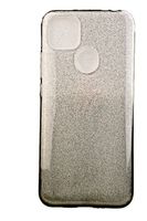 Etui brokatowe Bling do Xioami Redmi 9C czarny