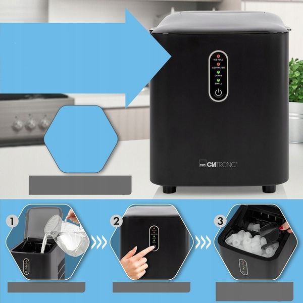 KOSTKARKA DO LODU MASZYNA DO KOSTEK 10kg/24h EKSPRESOWY LÓD KOSTKI S/L zdjęcie 8