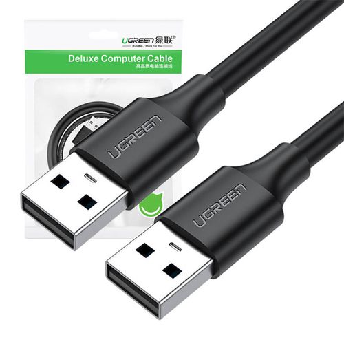 kabel usb 2.0 m-m ugreen us102, 1m (czarny) na Arena.pl