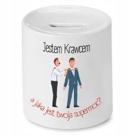 Skarbonka Dla Krawcowej Krawca Jestem Krawcem Z Nadrukiem Ze Zdjęciem