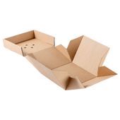 Pudełko opakowanie na hamburgera 152x152x121 kraft 100 szt