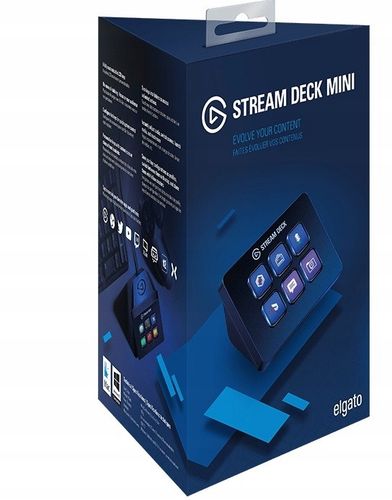 Kontroler Panel sterujący Elgato Stream Deck Mini PC 6 klawiszy na Arena.pl