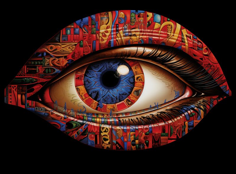 Plakat 55x40cm W Oku Obserwatora zdjęcie 2