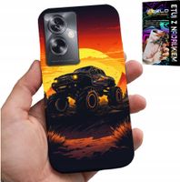 ETUI DO OPPO A79 5G - MONSTERTRUCK, CIĘŻARÓWKA, WZORY + FOLIA