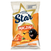 Star Maczugi Chrupki kukurydziane o smaku pizzy 80 g x 3 sztuki
