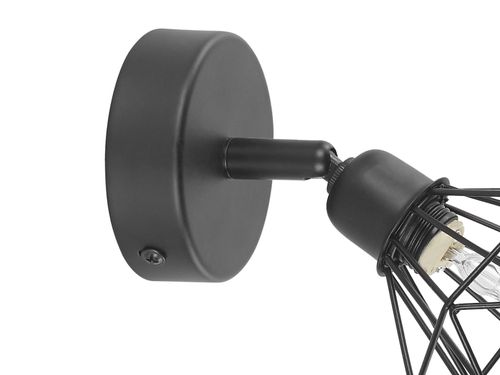 Zestaw 2 lamp ściennych czarny ERMA na Arena.pl