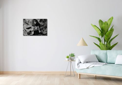 Obraz 60x40cm Młoda Gitarzystka na Arena.pl