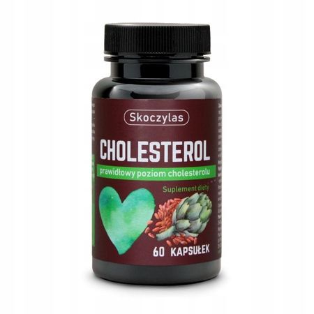 Skoczylas CHOLESTEROL Czerwony ryż Karczoch Chrom POZIOM CHOLESTEROLU 60kap na Arena.pl