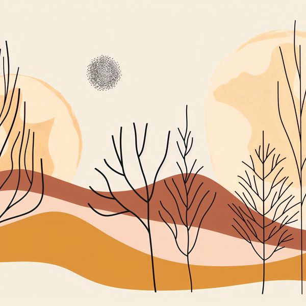 Plakat 60x60cm Wydarta Pustynia zdjęcie 1