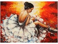 50X70CM BALET OBRAZ POKOJU DREWNINE